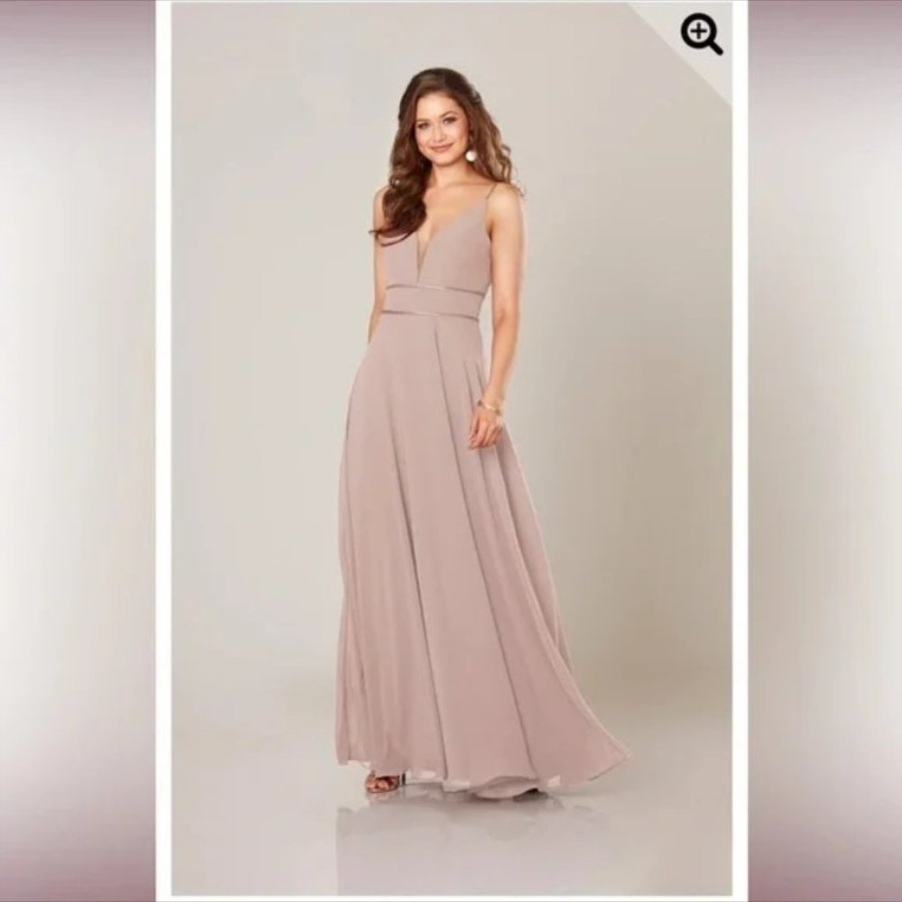 NEW Sorella Vita Grecian - Style bridesmaid Dress Size 12 Vintage Rose #9260